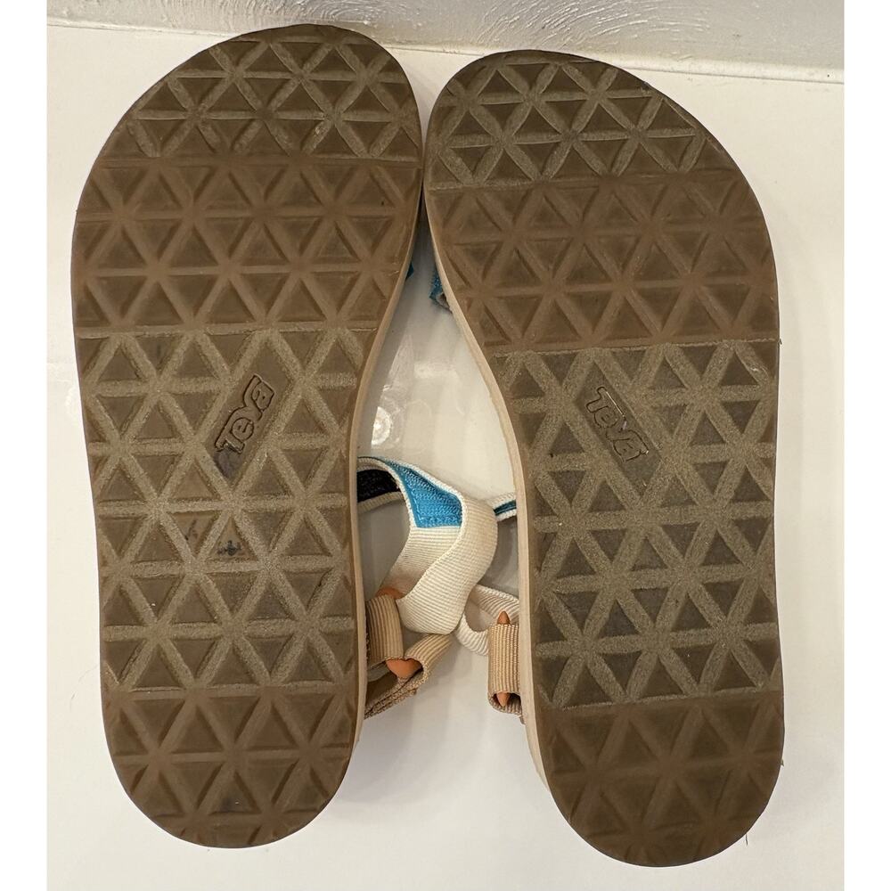 Teva Midform Universal Sandals Women’s 8 Slingback Comfort 1090969 Gray White - Picture 7 of 9